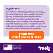 Freely Salmon Wet Dog Food Ingredients